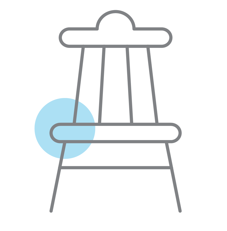 Icono de silla